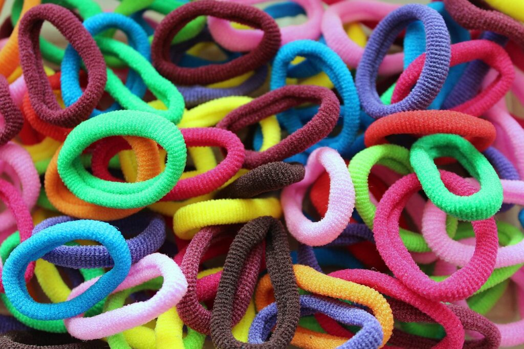 erasers, provides, ornaments, for hair, rubber, girly, pastel, decoration, material, the background, texture