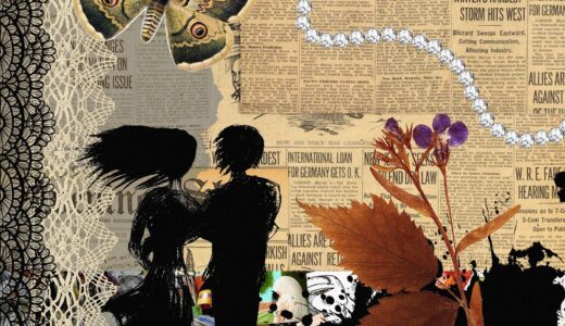 collage, assemblage, pair, composition, old newspaper, newspapers, butterfly, scrapbooking, the application, herbarium, white, together, lovers, novel, relationship, chaplet, a heart, abstract, poster, cover, pop art, lace, mounting, retro, assemblage, assemblage, assemblage, assemblage, assemblage, old newspaper