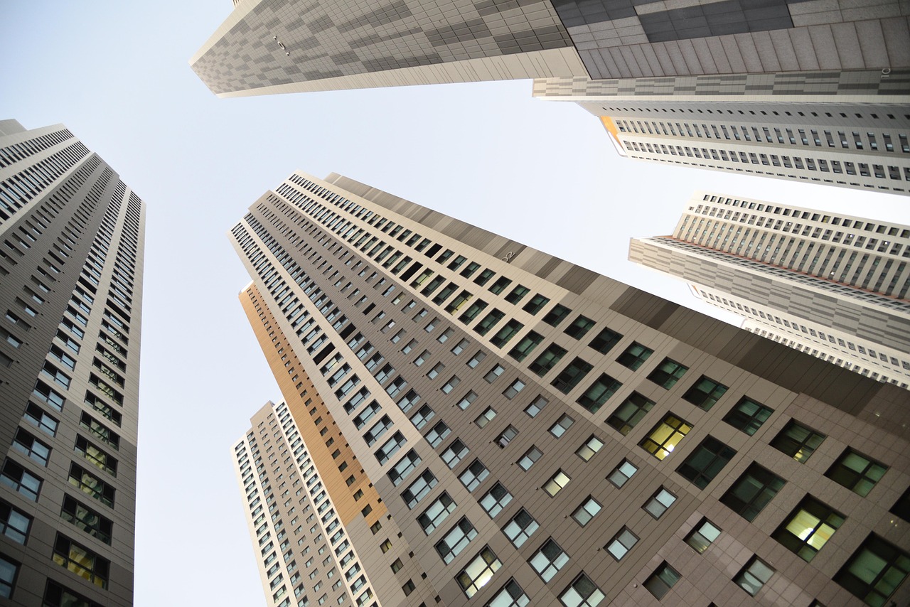 city, building, heaven, skyscraper, seoul, apartments, architecture, facade, high, modern, skyline, residence, residential, property, downtown, urban, modern architecture, contemporary architecture, property, property, property, property, property