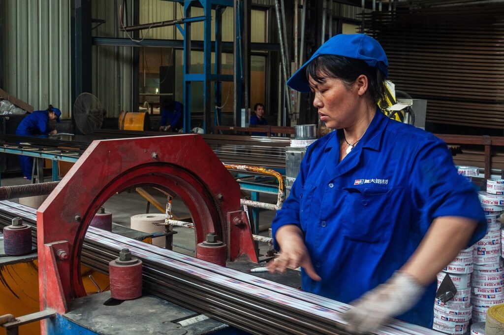 woman, factory, worker, manufacturer, industry, female, girl