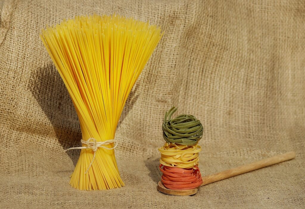 noodles, spaghetti, pasta, colorful, raw, food, carbohydrates, raw pasta, uncooked, uncooked pasta, spaghetti, pasta, pasta, pasta, pasta, pasta