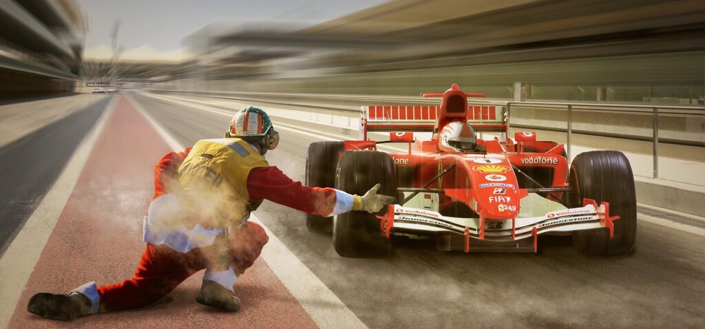 racing, formula 1, pit lane, ferrari, speed, vehicle, race track, car racing, composing, photomontage, compositing, formula 1, formula 1, formula 1, formula 1, formula 1