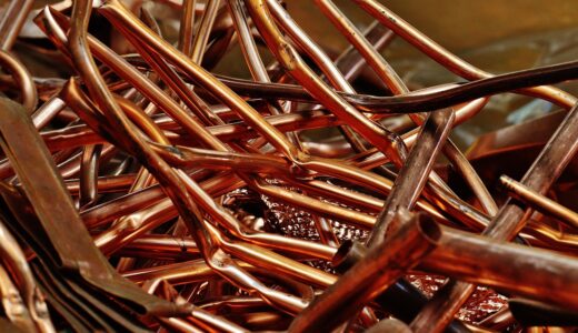 copper, thrash metal, scrap metal, disposal, recycling, reuse, collection point, junkyard, copper, copper, copper, copper, copper